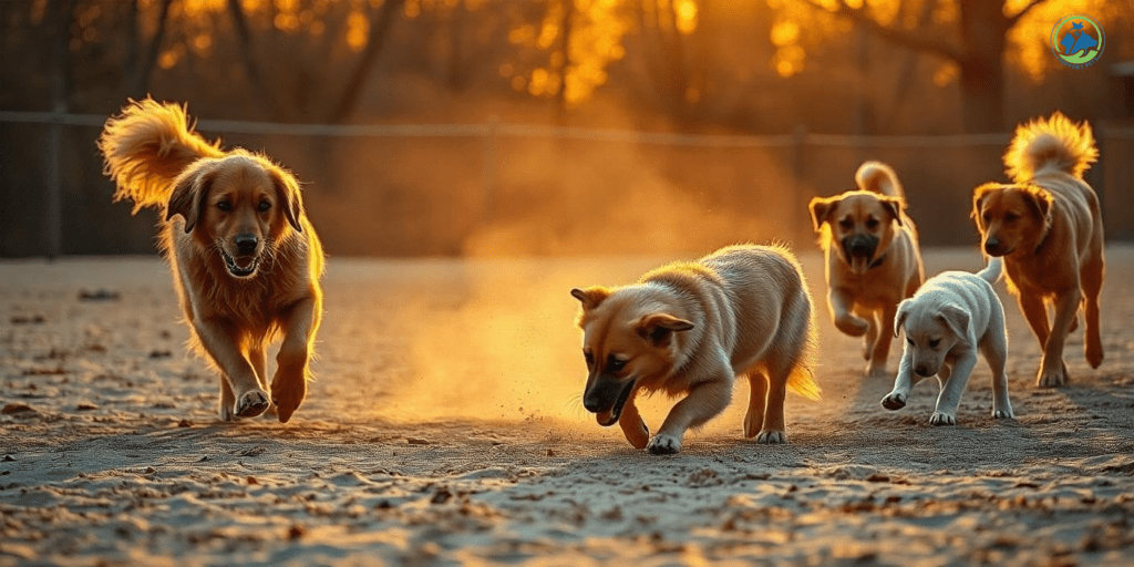 A comparison of Red Golden Retrievers with other breeds, highlighting size, coat color, and temperament.