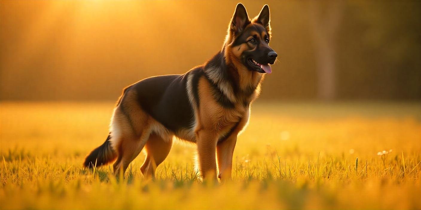 Beautiful shiloh Shepherd Dog